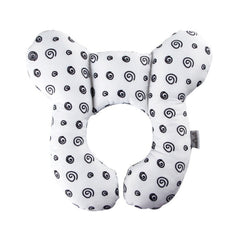 Oreiller Enfant U-Shape en Coton Doux - Coussin de Voyage poussette & voiture