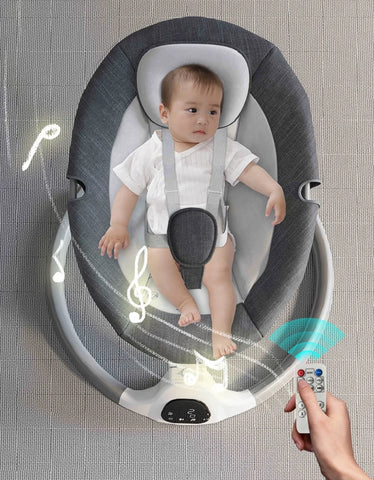 Chaise Berçante Électrique pour Bébé - Confort et Sécurité