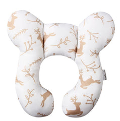 Oreiller Enfant U-Shape en Coton Doux - Coussin de Voyage poussette & voiture