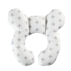 Oreiller Enfant U-Shape en Coton Doux - Coussin de Voyage poussette & voiture