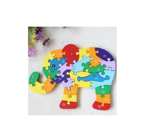 puzzle animal en bois enfant - Trendy Boutic