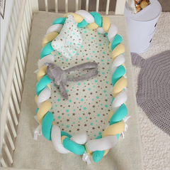 Tour de lit bébé tresses - Trendy Boutic