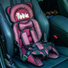Siège de sécurité pour enfant - Coussin de siège de voiture portable et simple.